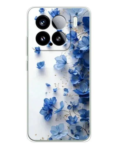 Чехол для Xiaomi Civi 5Pro с картинкой «Голубой цветочный каскад» Чехол для Xiaomi Civi 5Pro с картинкой «Голубой цветочный каскад»