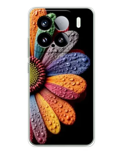 Чехол для Xiaomi Civi 5Pro с картинкой «Радужный цветок» Чехол для Xiaomi Civi 5Pro с картинкой «Радужный цветок»