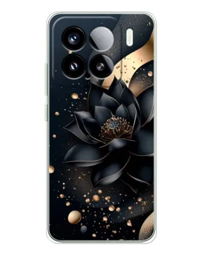 Чехол для Xiaomi Civi 5Pro с картинкой «Черный лотос» Чехол для Xiaomi Civi 5Pro с картинкой «Черный лотос»