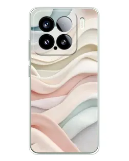 Чехол для Xiaomi Civi 5Pro с картинкой «Пастельные нежные волны»