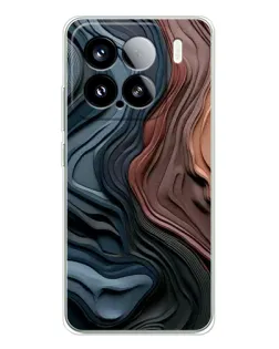 Чехол для Xiaomi Civi 5Pro с картинкой «Цветные волны каньона»