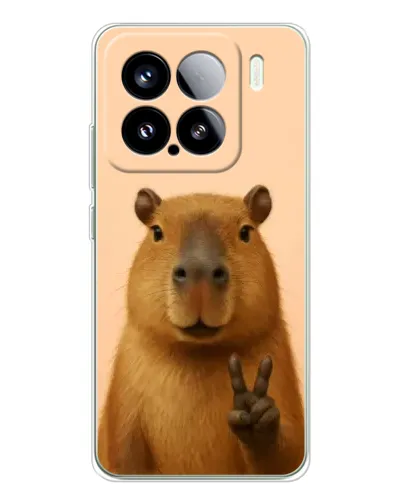 Чехол для Xiaomi Civi 5Pro с картинкой «Капибара виктория» Чехол для Xiaomi Civi 5Pro с картинкой «Капибара виктория»