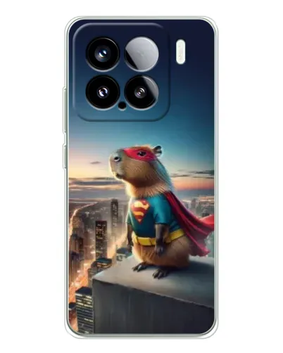 Чехол для Xiaomi Civi 5Pro с картинкой «Капи-мен супергерой» Чехол для Xiaomi Civi 5Pro с картинкой «Капи-мен супергерой»