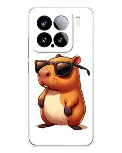 Чехол для Xiaomi Civi 5Pro с картинкой «Капибара в очках» Чехол для Xiaomi Civi 5Pro с картинкой «Капибара в очках»