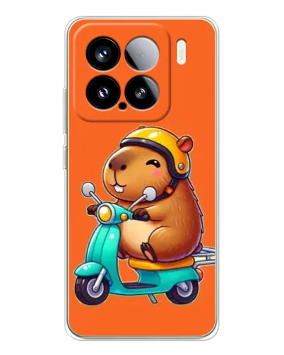 Чехол для Xiaomi Civi 5Pro с картинкой «Капибара на скутере» Чехол для Xiaomi Civi 5Pro с картинкой «Капибара на скутере»