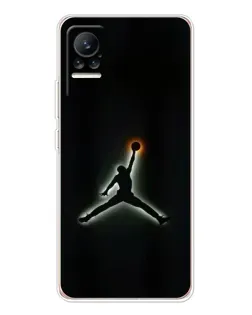 Чехол для Xiaomi Civi с картинкой «Jordan Gradient Logo»