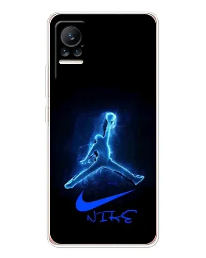 Чехол для Xiaomi Civi с картинкой «Jordan Neon Blue»