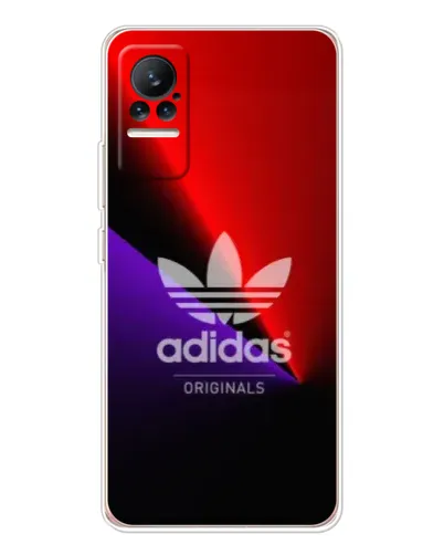 Чехол для Xiaomi Civi с картинкой «Adidas Red Neon»