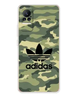 Чехол для Xiaomi Civi с картинкой «Милитари стиль Adidas» Чехол для Xiaomi Civi с картинкой «Милитари стиль Adidas»