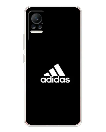 Чехол для Xiaomi Civi с картинкой «Черная классика Adidas»