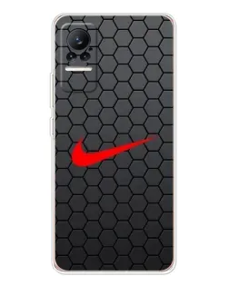 Чохол для Xiaomi Civi з картинкою «Nike — карбонова сітка»