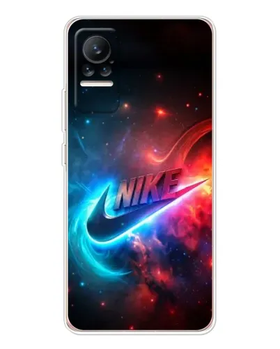 Чохол для Xiaomi Civi з картинкою «Вогняний логотип Nike»