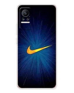 Чохол для Xiaomi Civi з картинкою «Синій пульс Nike»