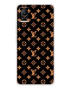 Чехол для Xiaomi Civi с картинкой «Золотая монограмма LV» Чехол для Xiaomi Civi с картинкой «Золотая монограмма LV»