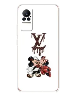 Чехол для Xiaomi Civi с картинкой «LV и Микки Маус» Чехол для Xiaomi Civi с картинкой «LV и Микки Маус»