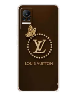 Чехол для Xiaomi Civi с картинкой «LV — золотая печать»