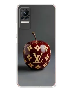 Чехол для Xiaomi Civi с картинкой «Красное яблоко LV»
