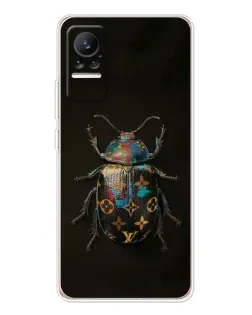 Чехол для Xiaomi Civi с картинкой «LV — мраморный принт»