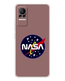 Чехол для Xiaomi Civi с картинкой «NASA — ретро космос» Чехол для Xiaomi Civi с картинкой «NASA — ретро космос»