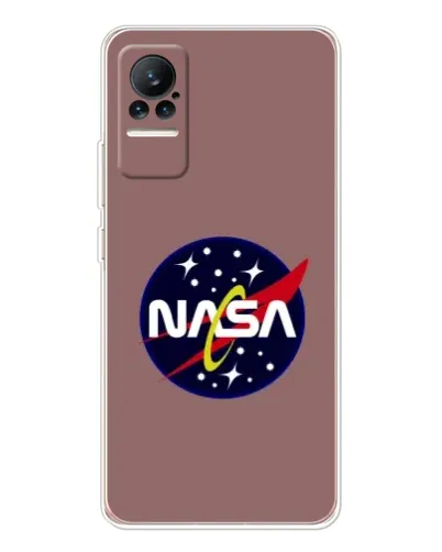 Чехол для Xiaomi Civi с картинкой «NASA — ретро космос» Чехол для Xiaomi Civi с картинкой «NASA — ретро космос»