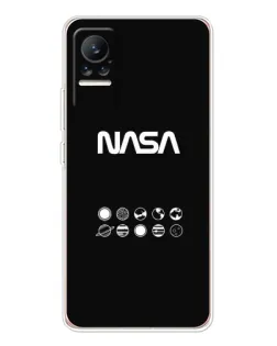 Чехол для Xiaomi Civi с картинкой «NASA — технический принт» Чехол для Xiaomi Civi с картинкой «NASA — технический принт»