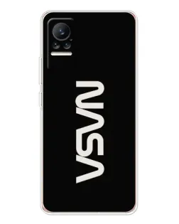 Чехол для Xiaomi Civi с картинкой «NASA — вертикальный логотип» Чехол для Xiaomi Civi с картинкой «NASA — вертикальный логотип»