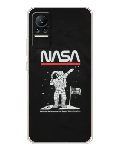 Чехол для Xiaomi Civi с картинкой «NASA — шагаем по Луне» Чехол для Xiaomi Civi с картинкой «NASA — шагаем по Луне»