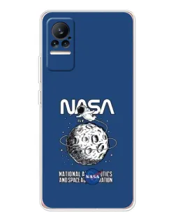 Чехол для Xiaomi Civi с картинкой «NASA — лунная миссия» Чехол для Xiaomi Civi с картинкой «NASA — лунная миссия»