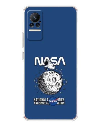 Чехол для Xiaomi Civi с картинкой «NASA — лунная миссия» Чехол для Xiaomi Civi с картинкой «NASA — лунная миссия»