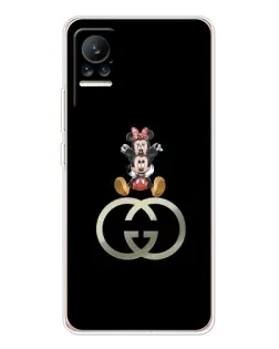 Чохол для Xiaomi Civi з картинкою «Мінні Маус на лого» Чохол для Xiaomi Civi з картинкою «Мінні Маус на лого»