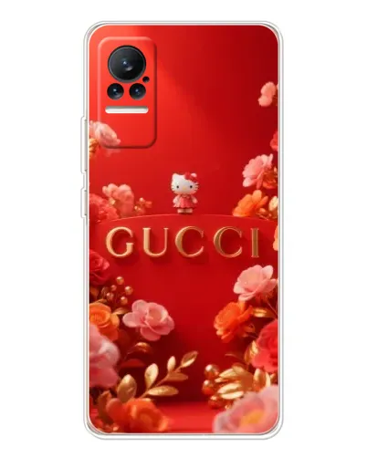 Чехол для Xiaomi Civi с картинкой «Gucci — золотой сад»