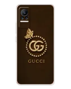Чохол для Xiaomi Civi з картинкою «Gucci — золотий метелик» Чохол для Xiaomi Civi з картинкою «Gucci — золотий метелик»