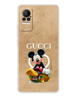 Чохол для Xiaomi Civi з картинкою «Міккі Маус Gucci — крафт» Чохол для Xiaomi Civi з картинкою «Міккі Маус Gucci — крафт»