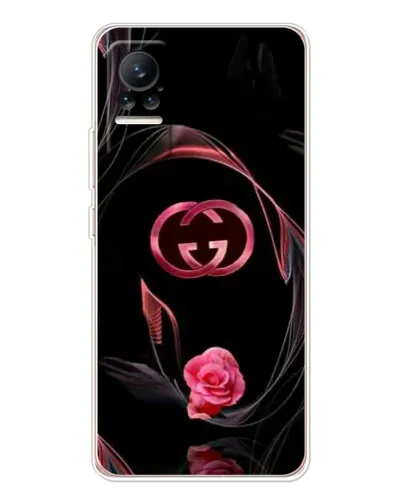 Чехол для Xiaomi Civi с картинкой «Gucci — неоновая роза»