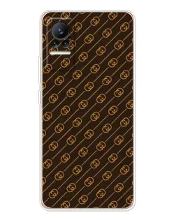 Чохол для Xiaomi Civi з картинкою «Gucci — золоті діагоналі» Чохол для Xiaomi Civi з картинкою «Gucci — золоті діагоналі»
