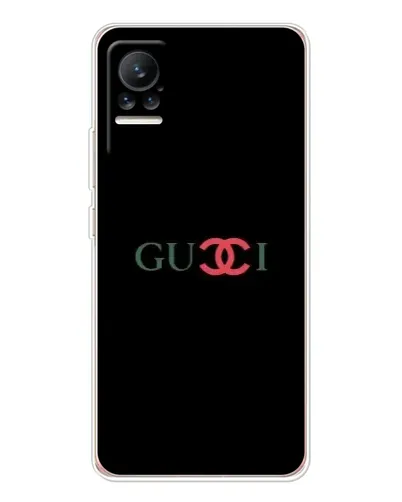 Чехол для Xiaomi Civi с картинкой «Gucci — красный градиент»