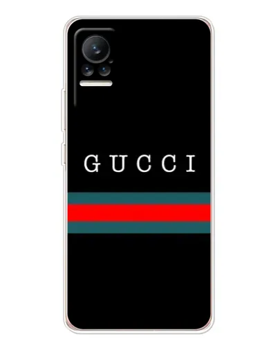 Чехол для Xiaomi Civi с картинкой «Gucci — красный пояс»
