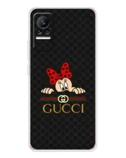 Чохол для Xiaomi Civi з картинкою «Мінні Маус Gucci — чорний» Чохол для Xiaomi Civi з картинкою «Мінні Маус Gucci — чорний»