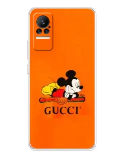 Чохол для Xiaomi Civi з картинкою «Міккі Маус Gucci — помаранч» Чохол для Xiaomi Civi з картинкою «Міккі Маус Gucci — помаранч»