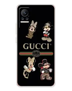 Чохол для Xiaomi Civi з картинкою «Gucci — герої Disney та монограма» Чохол для Xiaomi Civi з картинкою «Gucci — герої Disney та монограма»