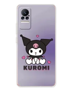 Чехол для Xiaomi Civi с картинкой «Kuromi — фиолетовый арт» Чехол для Xiaomi Civi с картинкой «Kuromi — фиолетовый арт»