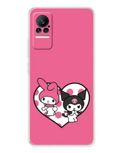 Чехол для Xiaomi Civi с картинкой «Kuromi и My Melody» Чехол для Xiaomi Civi с картинкой «Kuromi и My Melody»