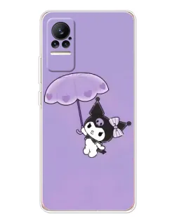 Чехол для Xiaomi Civi с картинкой «Kuromi с зонтиком» Чехол для Xiaomi Civi с картинкой «Kuromi с зонтиком»