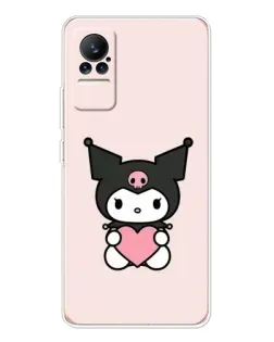 Чехол для Xiaomi Civi с картинкой «Kuromi и сердце» Чехол для Xiaomi Civi с картинкой «Kuromi и сердце»