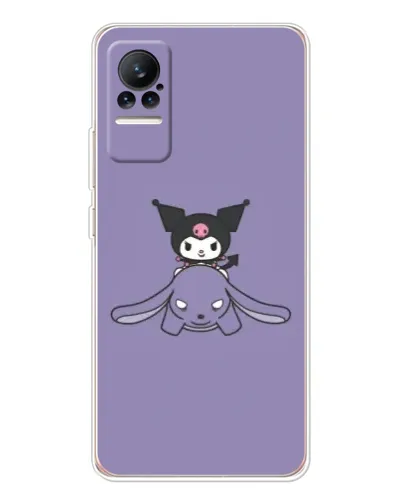 Чехол для Xiaomi Civi с картинкой «Kuromi на лиловом фоне» Чехол для Xiaomi Civi с картинкой «Kuromi на лиловом фоне»