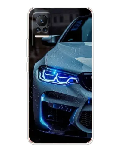 Чехол для Xiaomi Civi с картинкой «Взгляд BMW с синими фарами» Чехол для Xiaomi Civi с картинкой «Взгляд BMW с синими фарами»