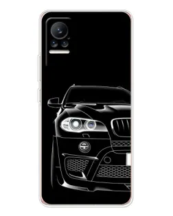 Чехол для Xiaomi Civi с картинкой «Темный силуэт BMW» Чехол для Xiaomi Civi с картинкой «Темный силуэт BMW»