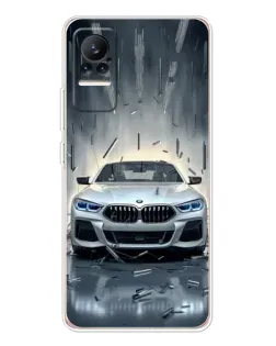 Чехол для Xiaomi Civi с картинкой «BMW в свете фар» Чехол для Xiaomi Civi с картинкой «BMW в свете фар»