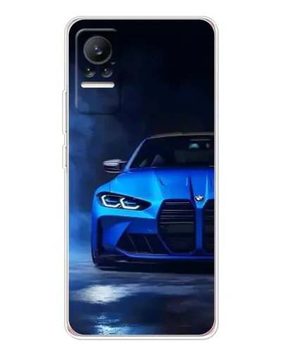 Чехол для Xiaomi Civi с картинкой «Голубая BMW M4» Чехол для Xiaomi Civi с картинкой «Голубая BMW M4»