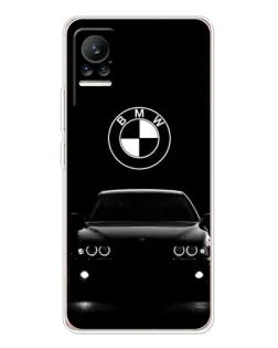 Чехол для Xiaomi Civi с картинкой «BMW — взгляд из темноты» Чехол для Xiaomi Civi с картинкой «BMW — взгляд из темноты»